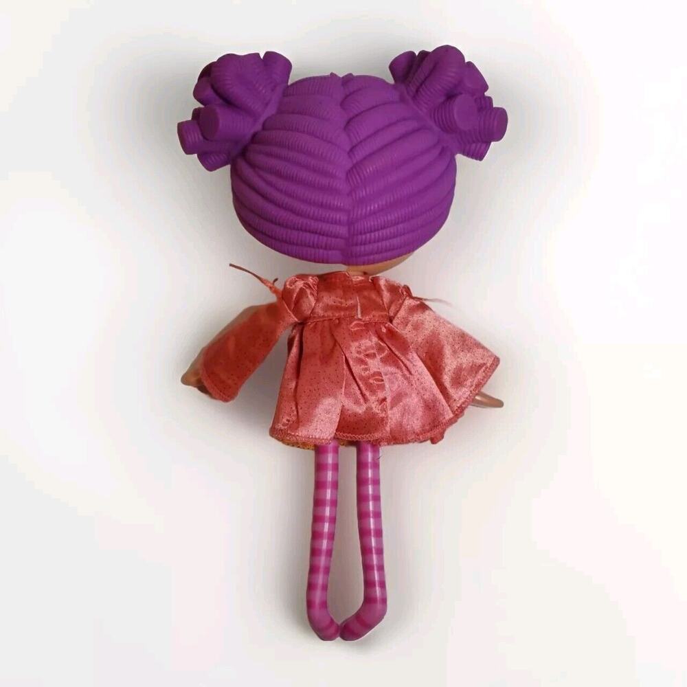 LALALOOPSY Lady Doll 12" 2009 MGA purple hair with dress and no shoes :( - Picture 6 of 11